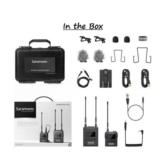 Saramonic UWMIC9S KIT 1 Wireless Omni Lavalier Microphone